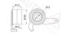 AUTEX 641200 Tensioner Pulley, timing belt